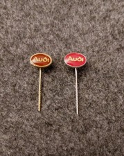 Original Audi Anstecknadeln Logo / 2 Stück