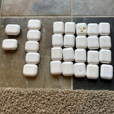 Lot of 27 Assorted AirPod Cases. Untested. Please read description.