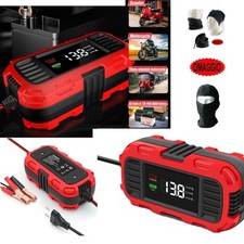 PER BMW R 1200 R  CARICABATTERIE MANTENITORE 12V DA 4 A 30AH X PIOMBO INTELLIGE