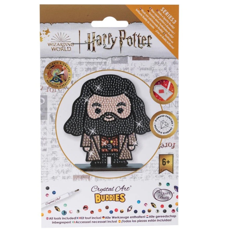 Craft Buddy Crystal Art Buddies Harry Potter Series 3 Rubeus Hagrid