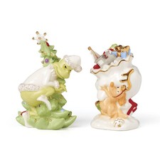 896340 Merry Grinchmas Salt  Pepper Set, 2-Piece, Green, Christmas  Holiday...