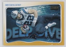 2020 Score Deep Dive Gold Christian McCaffrey #DD-CM my8