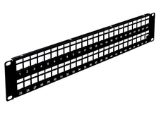 48 port  19inchinch Keystone (Blanks  2U) Universal Patch Panel