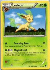 Leafeon Rare XY - Furious Fists 7/111 MP on eBay