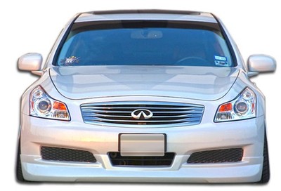 EVO Style Front Bumper Lip For Infiniti G35 (07-08) / G37 (09) Sedan - Unpainted PU - View #5