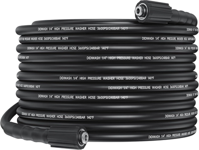 #ad 1 4quot; Pressure Washer Hose 50FtFlexible 3600PSI Power Washer Hose with M22 14amp;15 $41.88