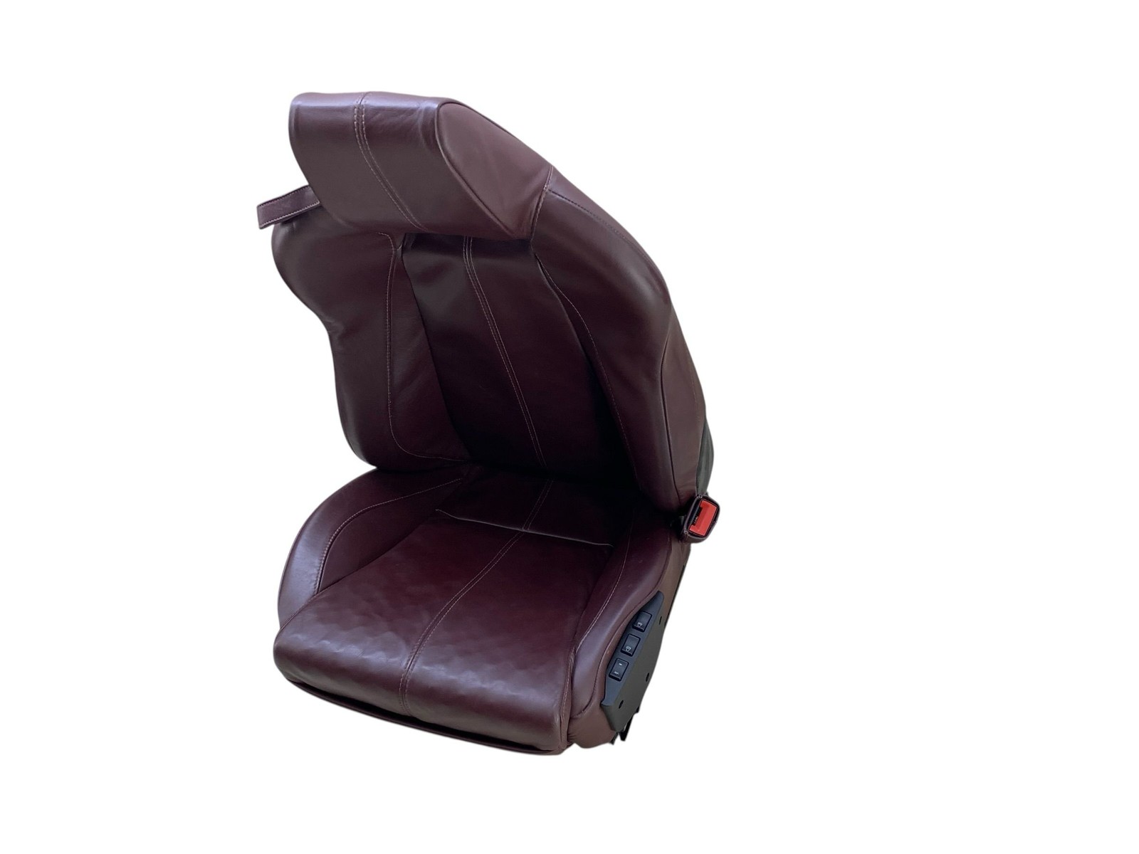 2006-2016 ASTON MARTIN V8 VANTAGE OEM DRIVER & PASSENGER SEAT SET MAROON W/ BAG