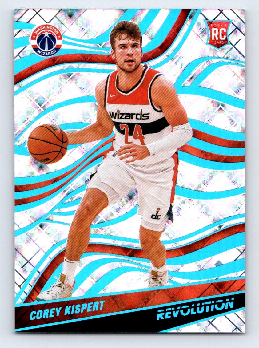 2021 22 Panini Revolution COREY KISPERT RC Cosmic Parallel #136 /99