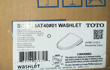 TOTO S7A Washlet Elongated Bidet Toilet Seat SW4734AT40 01 EWater Auto White