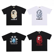 BAPE A Bathing Ape Graphic Tee Shirt 4 Pack – Request Size-( XS,S,M,L,XL,ETC)