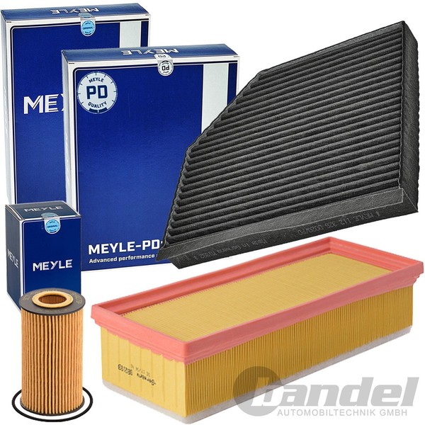 Meyle Filterset Inspektionspaket FüR Audi A4 B8 A5 8T 8F Q5 8R Tfsi 1.8+2.0-image