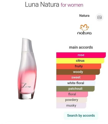 Natura Luna Eau de Parfum - 75 mL  2.5 oz.  Chipre floral - New