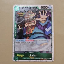 Raizo OP01-052 (Jolly Roger Foil) Premium Booster (PRB-01) One Piece Eng TCG CCG