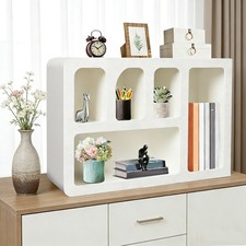 Wandregal Hängeregal Wandboard Schweberegal Wand Deko Regal Cube Regal Weiß