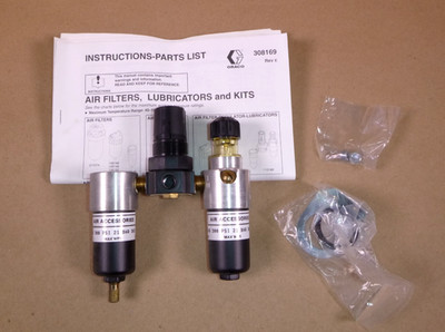 110149 GRACO   Air Line Filter / Regulator / Lubricator (Less Pressure Gauge)