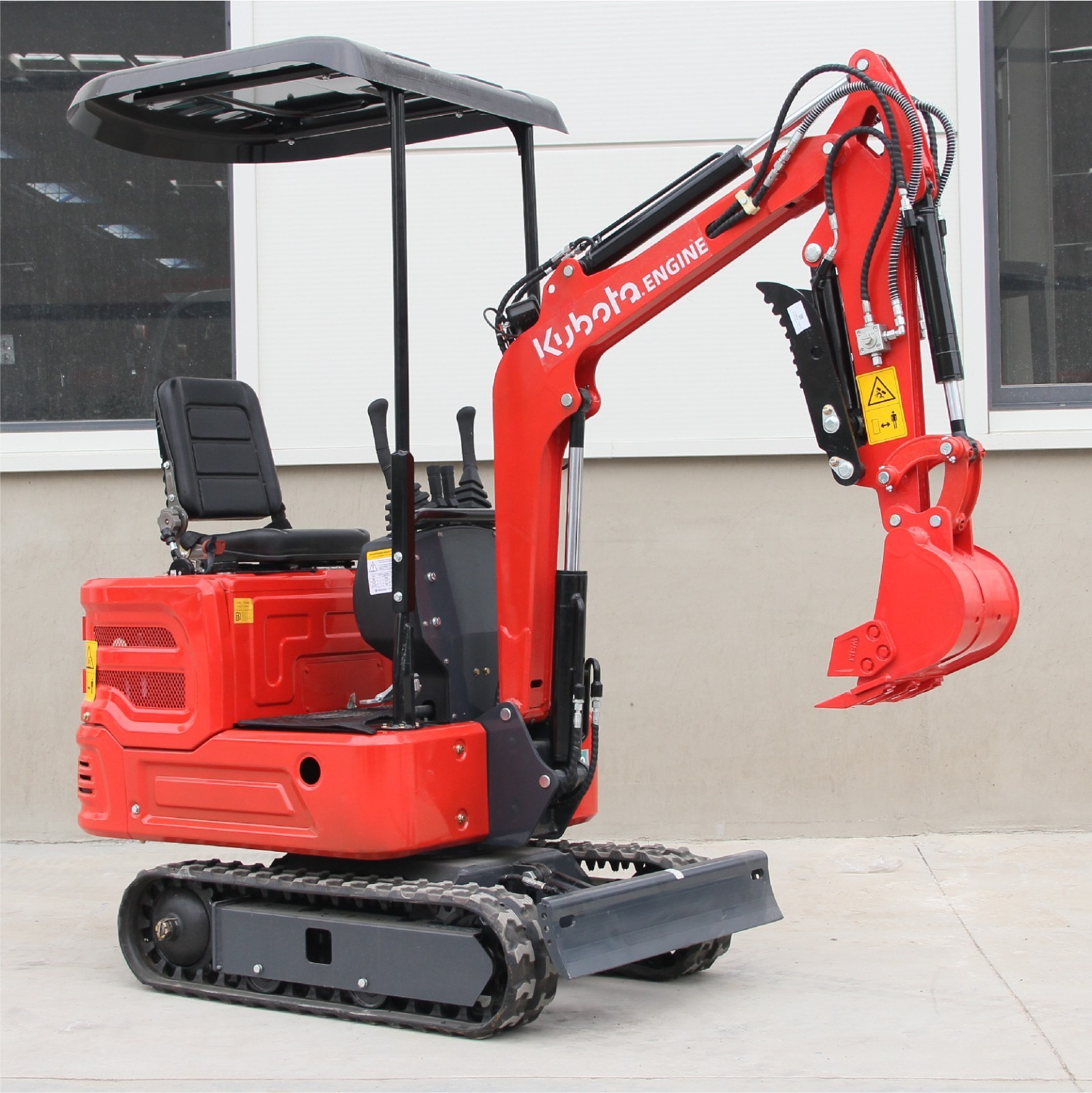 Free Shipping Mini Hydraulic Excavator 1.4 Ton Kubota Diesel Engine For Sale