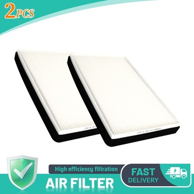 2x Cabin Air Filters for 2000-13 Chevy Impala 1997-04 Monte Carlo Regal Century