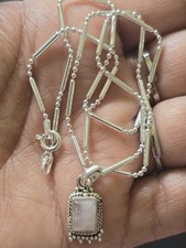 925 Sterling Silver Ball/Bead Chain Necklace ...