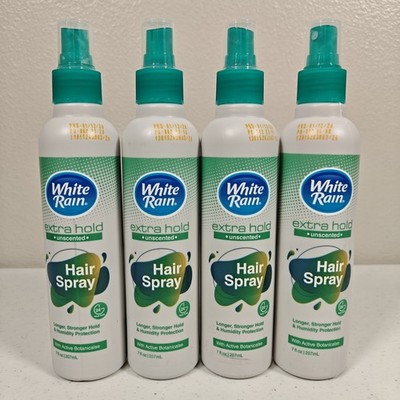 Lot Of 4 White Rain Advanced Formula Extra Hold Hair Spray 7 oz Each