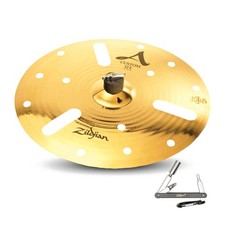 ZILDJIAN 20816 16" CUSTOM EFX CAST BRONZE CYMBAL WITH MID TO HIGH PITCH ZKEY