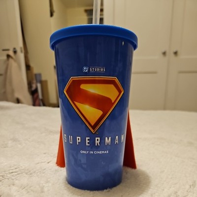 Cineworld Exclusive Superman Collectable Cup - Superman Drink Cup With Cape