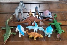 Vintage 1980s/90s DINOSAUR Figure Toy Lot of 11 Imperial, AAA, Safari Ltd  UKRD