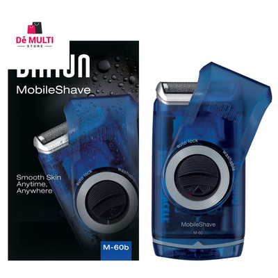 M60B Mobile Battery Powered Electric Shaver for Men