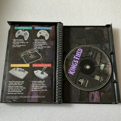 Kings Field PS1 Long Box NTSC USA sehr guter Zustand mit Reg gebraucht Gc günstiger besser einfacher - Bild 24 von 24