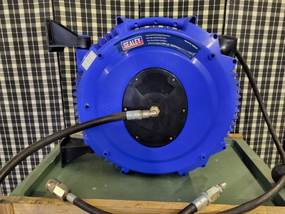 #ad #ad SEALEY SA88.V5 HEAVY DUTY AIR HOSE REEL WITH 20M PIRTEK HOSE. 3 AVAILABLE . GBP 100.00