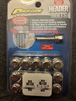 Preform Header Bolts 16 Piece 8mm
