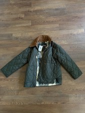 Barbour Woodhall Quilted Jacket Womens US 6 U...