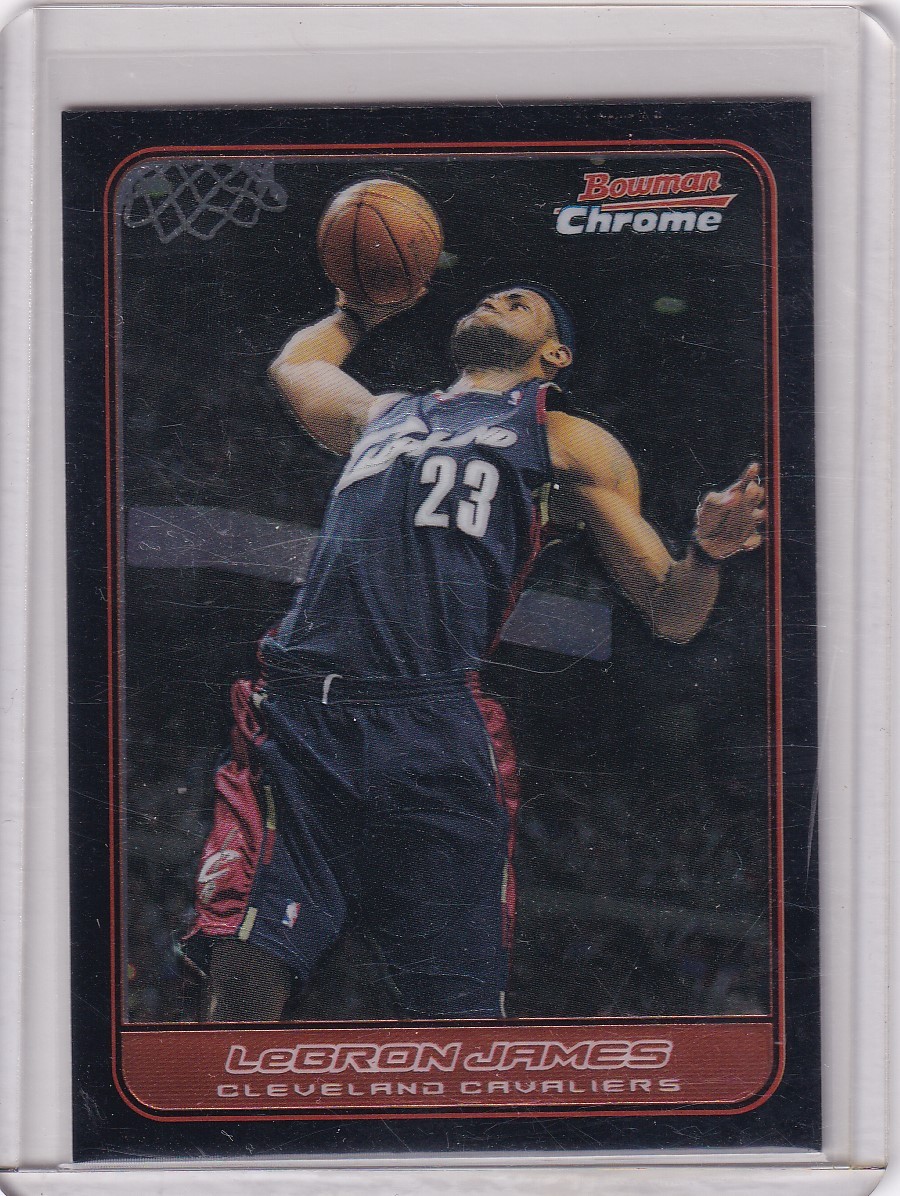 2006-07 Bowman Chrome #22 LeBron James