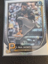 2025 Bowman Chrome - Paul Skenes #30 Mega Box Mojo Refractor