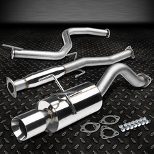 For 96-00 Honda Civic 3dr 4 Rolled Muffler Tip Stainless Steel Catback Exhaust For 96-00 Honda Civic 3dr 4 Rolled Muffler Tip Stainless Steel Catback Exhaust