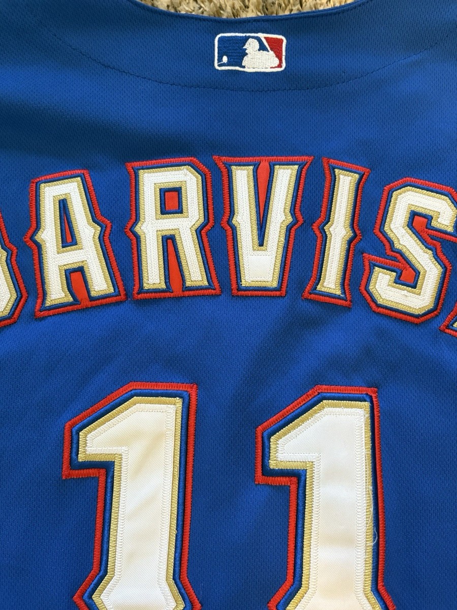 Texas Rangers Yu Darvish Baseball Jersey Men's Size 56 Blue
