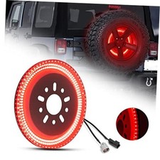 3-Side Spare Tire Brake Light, 400PCs LED Wheel Light, Plug-N 3-side for JK