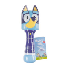 2 pc Lot Battery-Powered BLUEY Light and Sound Bubble Wand Machine Disney
