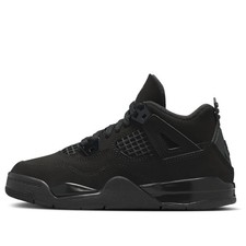 Nike Air Jordan IV 4 Retro PS Black Cat Light Graphite IB4388-010 1.5Y