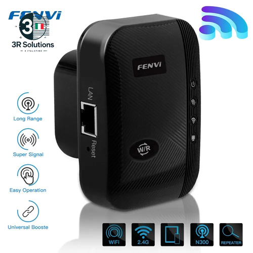 FENVI 300Mbps Ripetitore Wifi Estensore Wireless Amplificatore Booster Router 80 - 第 9/14 張圖片