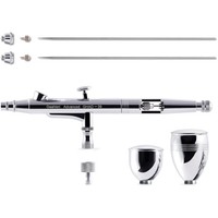 Airbrush-Set, Airbrush-Pistole, Dual-Action, Make-Up, Nagelkunst, Modell, Mal...