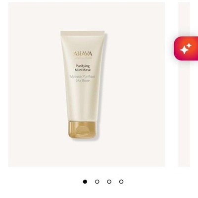 AHAVA Purifying Mud Mask Tube in Cream and Gold