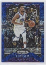 2019-20 Panini Prizm Fast Break Blue Prizm 140/175 Quinn Cook #105 1v7