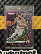Jayson Tatum 2024-25 Purple Disco Prizm /75 SP No.103