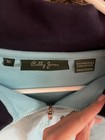 Bobby Jones Teal Quarter Zip Pullover Size XL Peruvian Pima Cotton — photo 2
