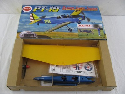 Cox Control Line .049 Engine PT-19 Classic Flight Trainer Airplane