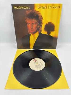Rod Stewart Tonight I'm Yours Vinyl LP 1981 Warner BSK-3602 Young Turks