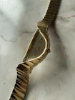 Vintage Seiko Rivoli Half Moon Watch 14mm Gold Tone 1F20-5D59 Working Battery