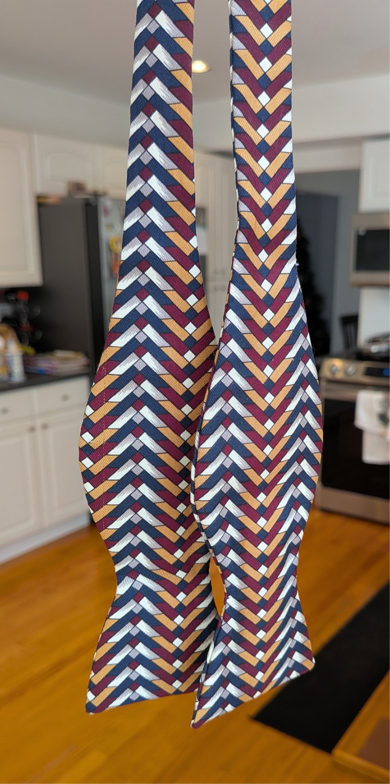 Robert Talbott Studio Adjustable Silk Bow Tie in … - image 6