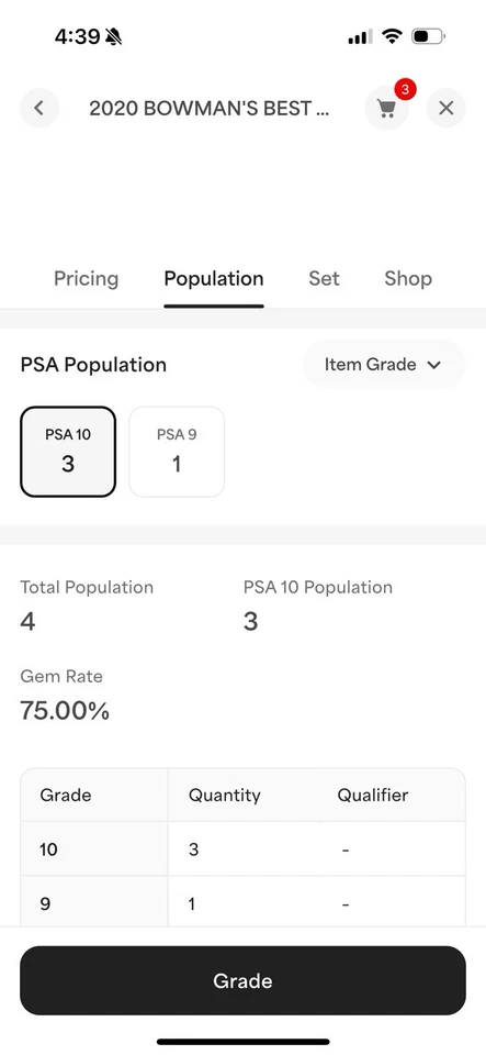 2020 BOWMAN'S BEST FRANCHISE 2020 DIE-CUTS AUTO F20AB ALEC BOHM FRNCS.'20 D/C AU - Image 4 of 4