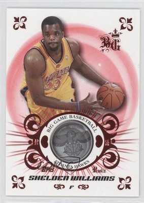 2006-07 Topps Big Game Rookie Red 96/129 Shelden Williams #78 Rookie RC 0u7